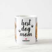 Mug Meilleure maman de chien Personnalisé Fête des mèr (Centre)