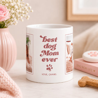 Mug Meilleure maman de chien | Photo personnalisée Ros