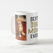 Mug Meilleure Maman de Chien Propriétaire d'Animaux 2  (Devant gauche)