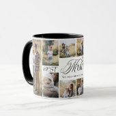 Mug Meilleure Maman de tous les temps Collage de photo (Devant gauche)
