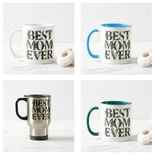 Mug Meilleure Maman De Tous Les Temps Fleurs Mignonnes
