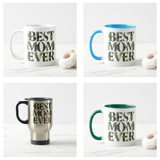 Mug Meilleure Maman De Tous Les Temps Fleurs Mignonnes