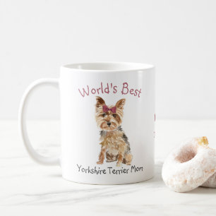 Mug Meilleure maman de Yorkshire Terrier au monde Pers