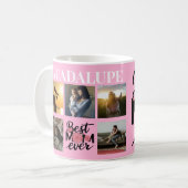 Mug Meilleure Maman design Collage de photos (Devant gauche)