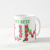 Mug Meilleure maman du monde (Devant droit)
