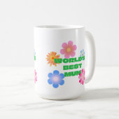 Mug Meilleure maman du monde (Devant droit)