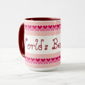 Mug Meilleure maman du monde (Devant gauche)