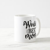 Mug Meilleure maman du monde (Devant droit)