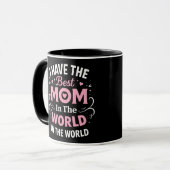 Mug Meilleure maman du monde (Devant gauche)