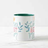 Mug Meilleure maman du monde | Café de la fête des mèr (Centre)