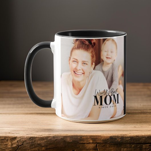 Mug Meilleure maman du monde depuis 20XX photos modern