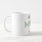 Mug Meilleure maman du monde - Heart Photo & Custom Te (Gauche)
