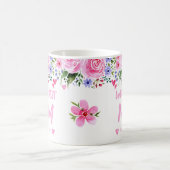 Mug Meilleure maman du monde Noms des enfants Aquarell (Centre)