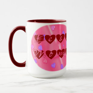 Mug Meilleure maman en Hearts