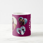 Mug Meilleure Maman Ever 3 Photo Collage Objet de Fami (Centre)