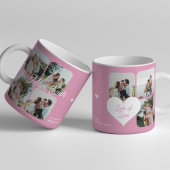 Mug Meilleure maman Ever 7 photo collage personnalisé