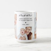 Mug Meilleure Maman Ever Écriture Moderne 3 Photo (Centre)