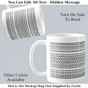 Mug Meilleure Maman Ever Message Caché 141BW Nouveauté