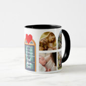 Mug Meilleure Maman Ever Photo Porte et Édition Coeur  (Devant droit)