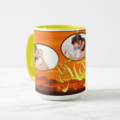 Mug Meilleure maman Ever Sailboat Sunset 1300 (Devant gauche)