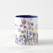 Mug Meilleure Maman Fleurs de jardin d'été du printemp (Centre)