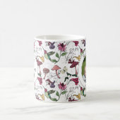 Mug Meilleure Maman Fleurs d'Hibiscus et de colibris (Centre)