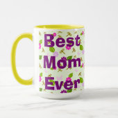 Mug Meilleure Maman Florale (Gauche)
