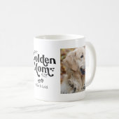 Mug Meilleure Maman Golden Retriever Ever Maman Dorée  (Devant droit)