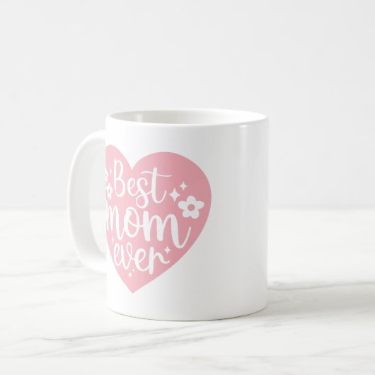Mug Meilleure maman jamais (Devant gauche)
