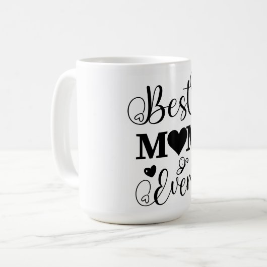 Mug Meilleure maman jamais (Devant gauche)