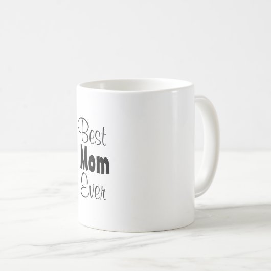 Mug Meilleure maman jamais (Devant droit)