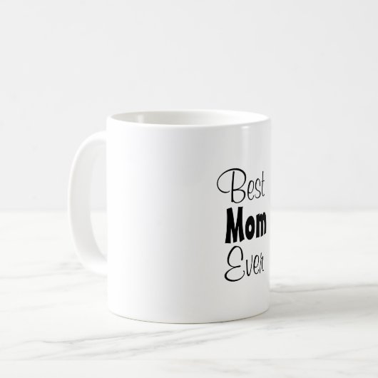 Mug Meilleure maman jamais (Devant gauche)