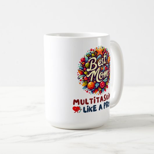 Mug Meilleure maman jamais (Devant droit)