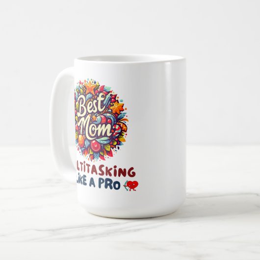 Mug Meilleure maman jamais (Devant gauche)