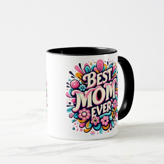 Mug Meilleure maman jamais (Devant droit)