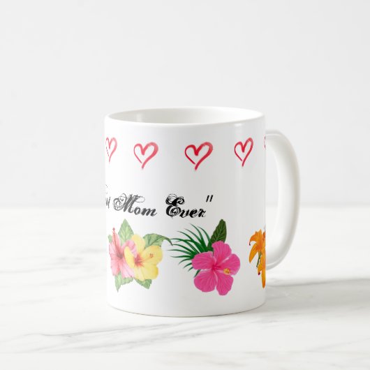 Mug Meilleure maman jamais (Devant droit)
