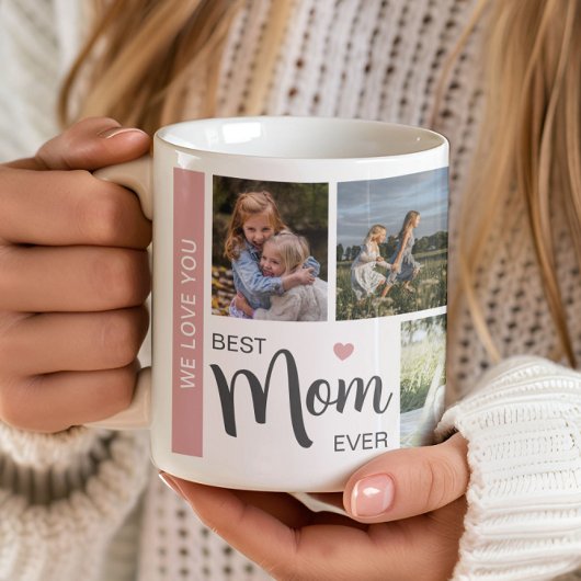 Mug Meilleure maman Jamais 5 Photo Fête des mères