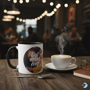 Mug "Meilleure maman jamais avec la photo moderne cade