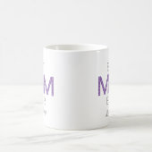 Mug Meilleure maman jamais avec l'impression d'image m (Centre)