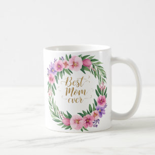 Mug Meilleure maman jamais belle florale