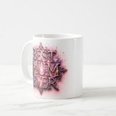 Mug Meilleure maman jamais Cité Papillon rose (Devant gauche)