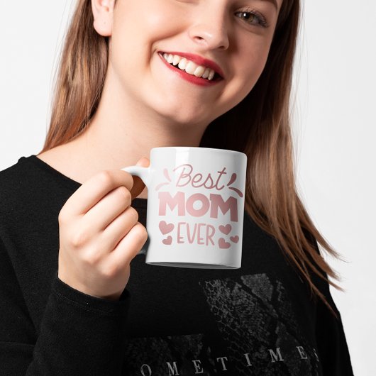 Mug Meilleure maman Jamais Coeur Photo