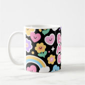 Mug Meilleure Maman Jamais Conception de Style Enfants (Gauche)