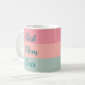 Mug Meilleure Maman Jamais Élégante Lumière Turquoise (Devant gauche)