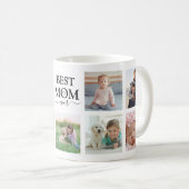Mug Meilleure maman Jamais Famille Collage de photos (Devant droit)