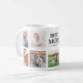 Mug Meilleure maman Jamais Famille Collage de photos (Devant gauche)