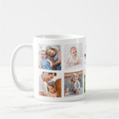 Mug Meilleure maman Jamais Famille Collage de photos (Gauche)