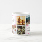 Mug Meilleure maman jamais famille souvenirs photo col (Centre)