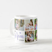 Mug Meilleure Maman Jamais Fête des mères Collage phot (Devant gauche)