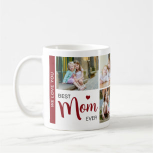 Mug Meilleure Maman Jamais Fête des mères Collage phot